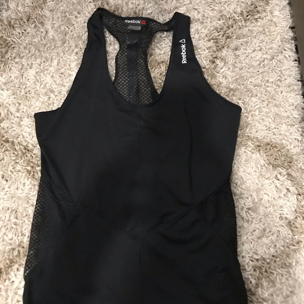 Reebok Mesh Black Tank Top